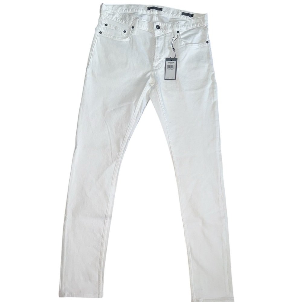 NWT John Varatose White Skinny Jeans Size 32